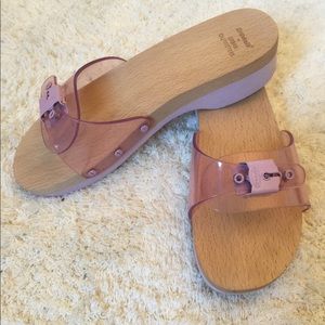 DR SCHOLLS Pink Jelly Bean Sandals - Sz 8.5